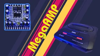 Установка мода MegaAMP в Sega MegaDrive 2