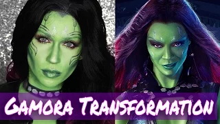 Guardians of the Galaxy Vol. 2: Gamora Makeup Transformation Tutorial // Copy Cat | HISSYFIT