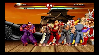 SHIN AKUMA VS STREET FIGHTERS KING OF FIGHTERS MORTAL KOMBAT  & TEKKEN - MULTIVERSAL BATTLE