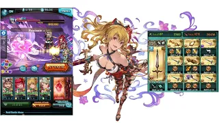 Granblue Fantasy - Summer Vira, Alexiel, De la Fille vs Macula Marius