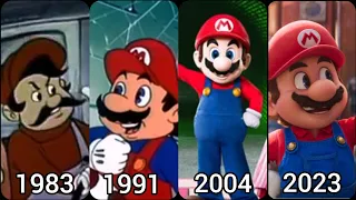 Evolution of Mario in Movies & TV Series (1983-2023)