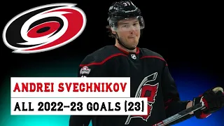 Andrei Svechnikov (#37) All 23 Goals of the 2022-23 NHL Season
