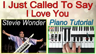 I Just Called~Stevie Wonder~Piano tutorial 📥 KORG style for FREE ⭐ Стиви Уандер~УРОК для синтезатора