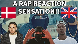 THEY POPPED OFF!! UK REACTION 🇬🇧 🇩🇰 BALOOSH, NOAH CARTER, BENNY JAMZ & SHOOTER GANG | DANISH RAP