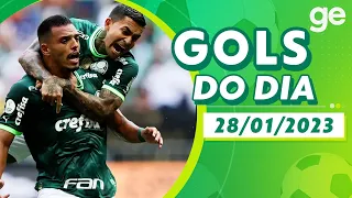 GOLS DO DIA 28/01/2023 | LISTAS | ge.globo