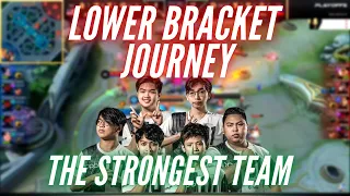 BLACKLIST INT'L JOURNEY IN M3 GOING TO GRAND FINALS | LOWER BRACKET RUN TO FACE ONIC PH