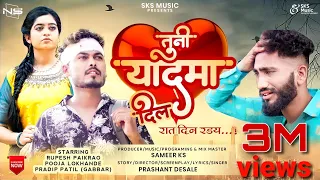 तुनी याद मा दिल रातदिन रडयं|ahirani bewafa song|Prashant desale|Sameer KS|Pradeep P|Rupesh P|Pooja L