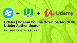Windows | Udeler | Udemy Course Downloader (GUI): Udeler Authenticator