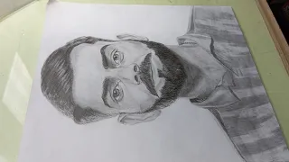 Drawing Virat Kohli