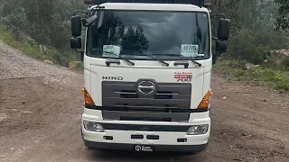 No activa freno de máquina, freno de motor. Hino 700