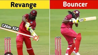 best revenge IN the cricket history 😯😉 || hits the helmet next ball 6😉