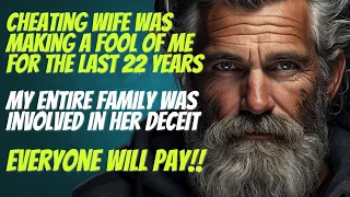 Cheating wife of 22 years made a fool of me, I planned my revenge and wrecked the entire family