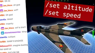 warthunder's utterly insane hidden dev cheat mode