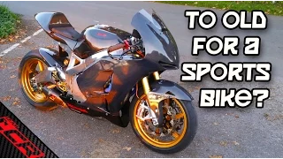 Am I too old and fat for a sports bike?