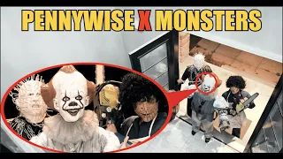 PENNYWISE X LEATHERFACE X PINHEAD CAME TO OUR HOUSE!! (WE FOUND THERE PORTAL!!)