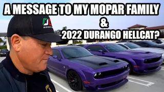 MSG TO MOPAR FAM & 2022 DURANGO HELLCAT??? FEAT: @DailyDrivenExotics @JoshLaurentt @RELLTOREAL