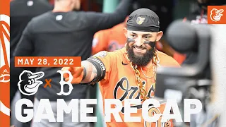 Orioles vs. Red Sox Game Recap (5/28/22) | Baltimore Orioles