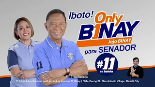 BINAY, JOJO (UNA) Paid TV Ad March 2022 30s with Abby Binay (GMA Network Version)