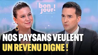 Nos paysans veulent un revenu digne !