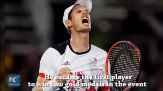 Andy Murray defends Olympic title after epic final against Argentine Del Potro