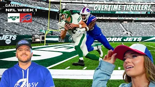 WE FLEW TO NYC ON 9/11 FOR AARON RODGERS DEBUT VS THE BUFFALO BILLS (INSANE OVERTIME WINNER!)