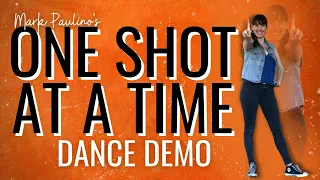 "ONE SHOT AT A TIME" Line Dance Demo | Choreographed by Mark Paulino | High Improver Level