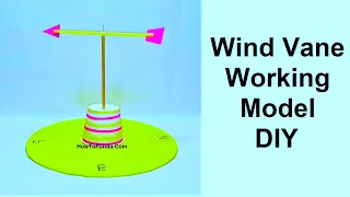 WIND VANE working model for science exhibition project | howtofunda