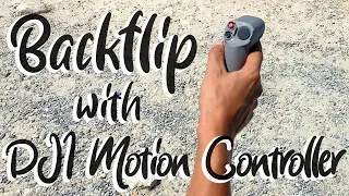 How to do backflip with DJI FPV Drone and DJI Motion Controller