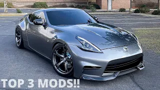 TOP 3 PERFORMANCE MODS FOR THE 370Z!!!