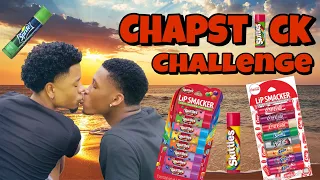 COUPLES CHAPSTICK KISSING CHALLENGE + MERCH RELEASE  🎁🎉