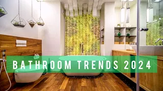 Top 12 Bathroom Design Trends 2024: Modern Bathroom Design Ideas 2024: Bathroom Remodel Ideas
