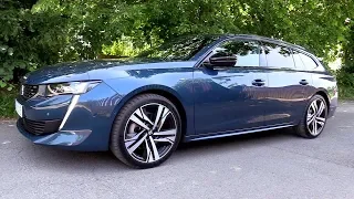 Peugeot 508 SW | GT Line | Blue Celebes color | First look