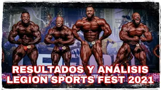 Resultados y análisis top 3 Legion Sports Festival 2021. | Shaun Clarida da la sorpresa.