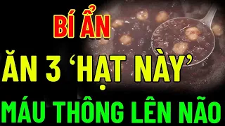 BỚT ăn BÚN PHỞ, ĂN 3 HẠT Này MÁU THÔNG LÊN NÃO, Cứu TRIỆU NGƯỜI, HỒI SINH GAN THẬN, NGỦ RẤT NGON