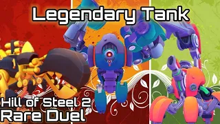 Legendary Tank Rare Duel [Hill of Steel 2] Scorpion,Kong,Rex Playable Walkthrough