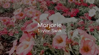 Marjorie - Taylor Swift (lyrics)