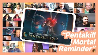 Pentakill: Mortal Reminder (League of Legends) REACTION MASHUP