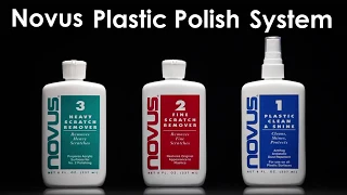 Novus Plastic Polish & Scratch Remover  (Clean, Remove, Polish)