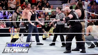 Dean Ambrose, The Usos & Dolph Ziggler vs. The Wyatt Family: SmackDown, March 10, 216