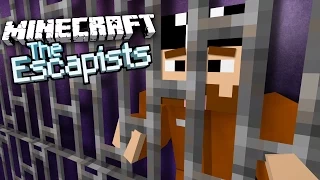 CAVEMANFILMS GETS ARRESTED! The Escapists in Minecraft!