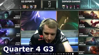 G2 vs DWG - Game 3 | Quarter Finals S9 LoL Worlds 2019 | G2 eSports vs DAMWON Gaming G3