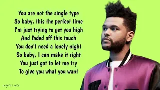 The Weeknd - I Feel It Coming ~ Lyrics ~ ft. Daft Punk