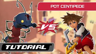 Kingdom Hearts: Pot Centipede Boss Tutorial