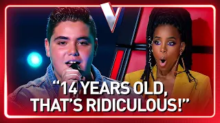 INCREDIBLE 14-Year-Old SUPERTALENT steals the show on The Voice | Journey #327
