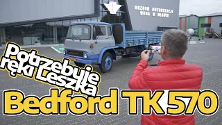 Bedford TK 570 | ZAŁADUJEMY na niego LUBLINA - kolejny eksponat w Muzeum Motoryzacji WENA w Oławie