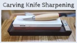 Easy carving Knife sharpening - revised