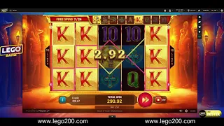 The best online casino in the world www.legobahis.com (game: Book of gold) slot games, big win.