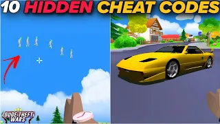 Dude Theft Wars 10 Hidden Cheat Codes | Dude Theft Wars New Update 2024