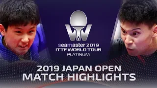 Tomokazu Harimoto vs Sun Wen | 2019 ITTF Japan Open Highlights (R32)