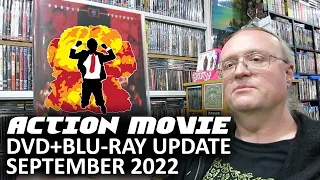 ACTION MOVIE DVD + Blu-ray Collection Update - September 2022